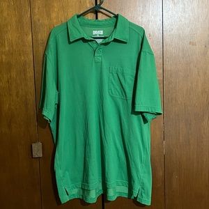 Duluth Trading Co. Green Short Sleeve Polo XL
